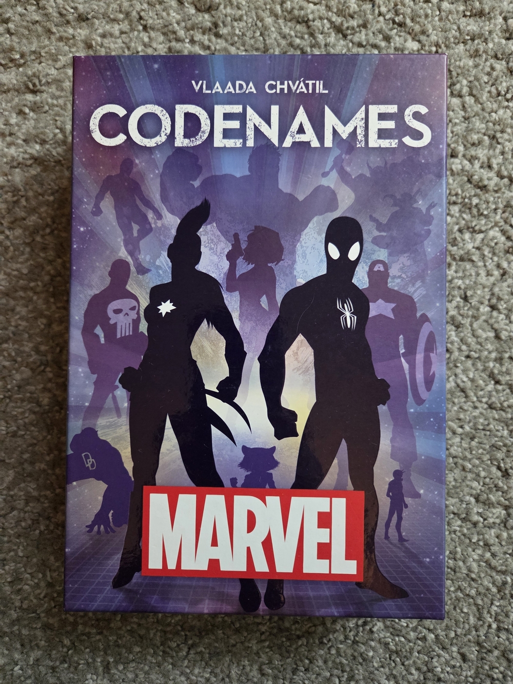 Codenames Marvel Board Game